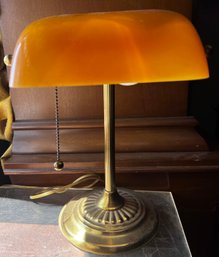 Underwriters Laboratories Gold Bankers Lamp