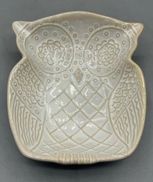 Natures Home Ceramic Owl Shaped Trinket Bowl