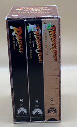 Indiana Jones Vhs Box Set Of 3 Total(trilogy)