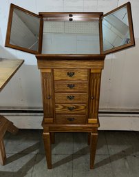 Wooden Jewelry Storage Chest