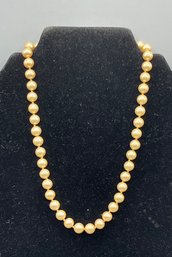 Faux Pearl Costume Jewelry Necklace