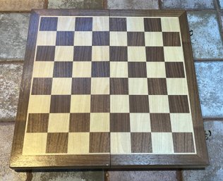 Wooden Chess Board Set With Chess Pieces Included
