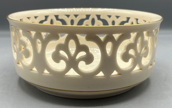 Lenox Pierced Porcelain Candy Bowl