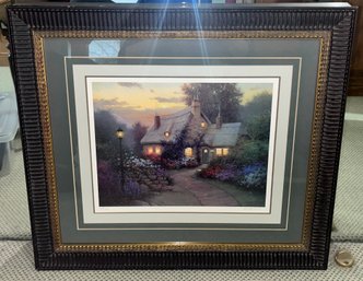 Sergon Pencil Signed Framed Lithograph #74/950 - Julias Cottage