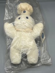 The Pilsbury Co. 25th Birthday Special Edition Poppin Fresh Dough Boy Plush - NEW