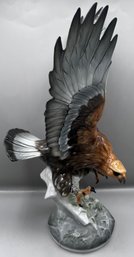 Lorenz Hutschenreuther Porcelain Golden Eagle Figure 1778/2F