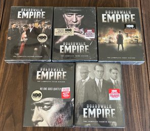 Boardwalk Empire DVD Set - 5 Total - NEW Factory Sealed