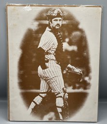 Thurman Munson NY Yankees Catcher Poster Print