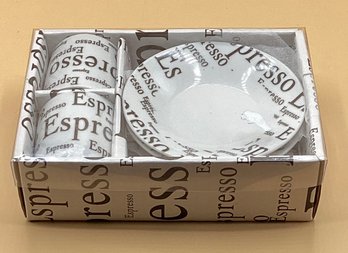 D'Lusso Espresso Set NEW IN BOX