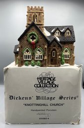 Department 56 1989 Dickens Village Series - Knottinghill Church  - Box Included