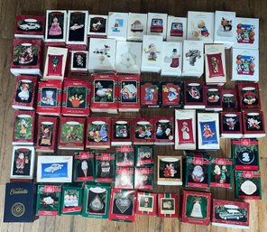 Large Assorted Lot Of Christmas Ornaments
