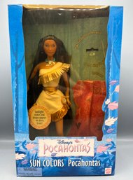 1995 Mattel Disneys Pocahontas Sun-colors Doll - NEW With Box #13328