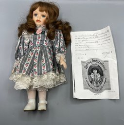 Lasting Impressions Companion Collection Porcelain Charlotte Doll
