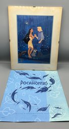 Disney 1995 Pocahontas Exclusive Commemorative Lithograph