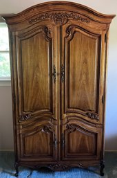 Thomasville Country French 8 Drawer Armoire