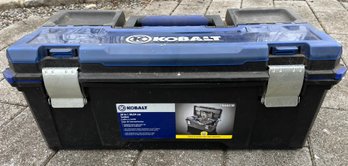 Kobalt 26 INCH Plastic Tool Storage Box #0666038