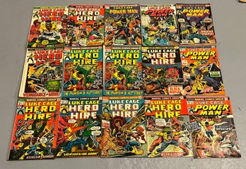 Marvel Luke Cage For Hire Comic Books - 15 Total