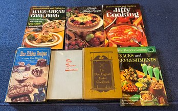 Assorted Cookbooks - 7 Total