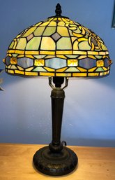 Tiffany Style Stained Glass Table Lamps - 2 Total