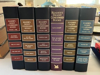 Readers Digest 1986/1988 Condensed Book Set - 6 Total