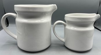 Ceramic Pitchers - 2 Total