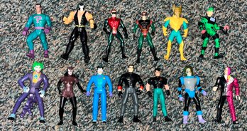 1993-1997 DC Comics Toy Action Figurines - 13 Total
