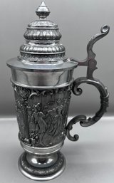 Pewter Stein Made In West Germany By Zinn Kraus And Co Of Tirschenreuth