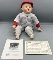 Knowles 'michael' Porcelain Doll With Box