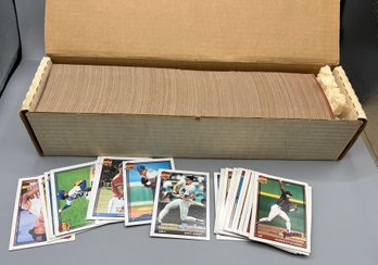 Assorted Box Of 1991 Topps Cards
