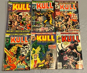 Marvel Kull The Conqueror & Destroyer Comic Books - 6 Total