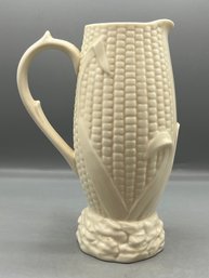 Kaldun & Bogle Porcelain Corn Cob Pitcher