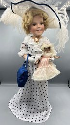 Danbury Mint Shirley Temple Limited Edition Porcelain Doll - Bright Eyes