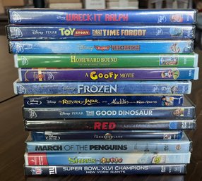 Assorted Sealed DVDs - 13 Total - NEW Factory Sealed