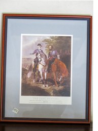 Civil War Generals Print From Engraving Framed Art