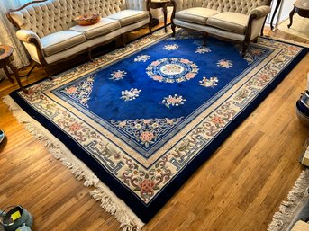 Handmade Oriental Vegetable Dye Rug - 90 Knot Per INCH  - 143 INCH X 99.5 INCH