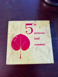 5th Avenue Leaf Coasters- Set Of 8