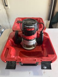 Craftsman Electric Router With Plastic Case - Model 315.175040