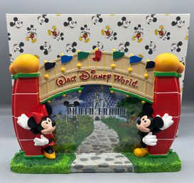 Walt Disney World Entrance Picture Frame - NEW With Box