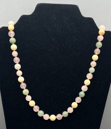 Gemstone Beaded Necklace