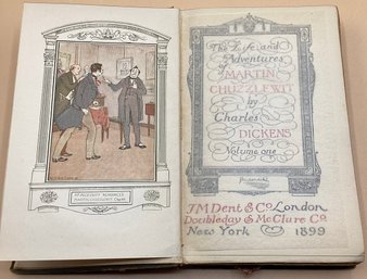 1899 Charles Dickens Book Set (18 Total)