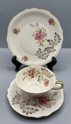Wunsiedel Bavaria Porcelain Tea Cup Set - 3 Pieces Total