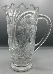 Cut Glass Pitcher