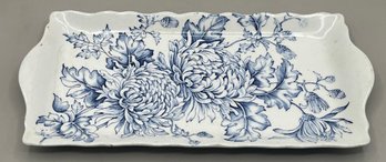 James Kent Old Foley Chrysanthemum Pattern Porcelain Tray - Made In England