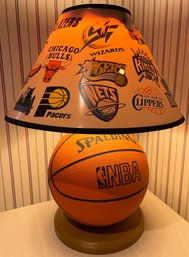 Sportscast Basketball Table Lamp