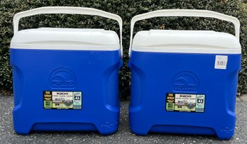 Igloo 30 Quart Coolers With Handle - 2 Total