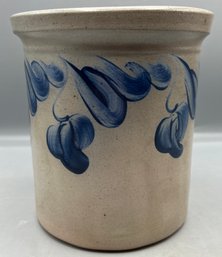 Hand Painted Stoneware Planter