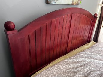 Solid Wood Full Bed Frame With Headboard And Footboard