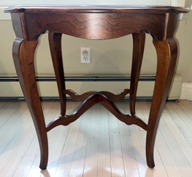 Ethan Allen Solid Wood Round Table