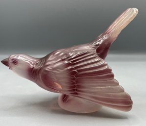 Glass Bird Figurine