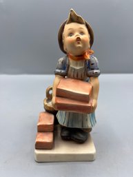Goebel Hummel Figurine #305 - Brick Layer - Made In Western Germany